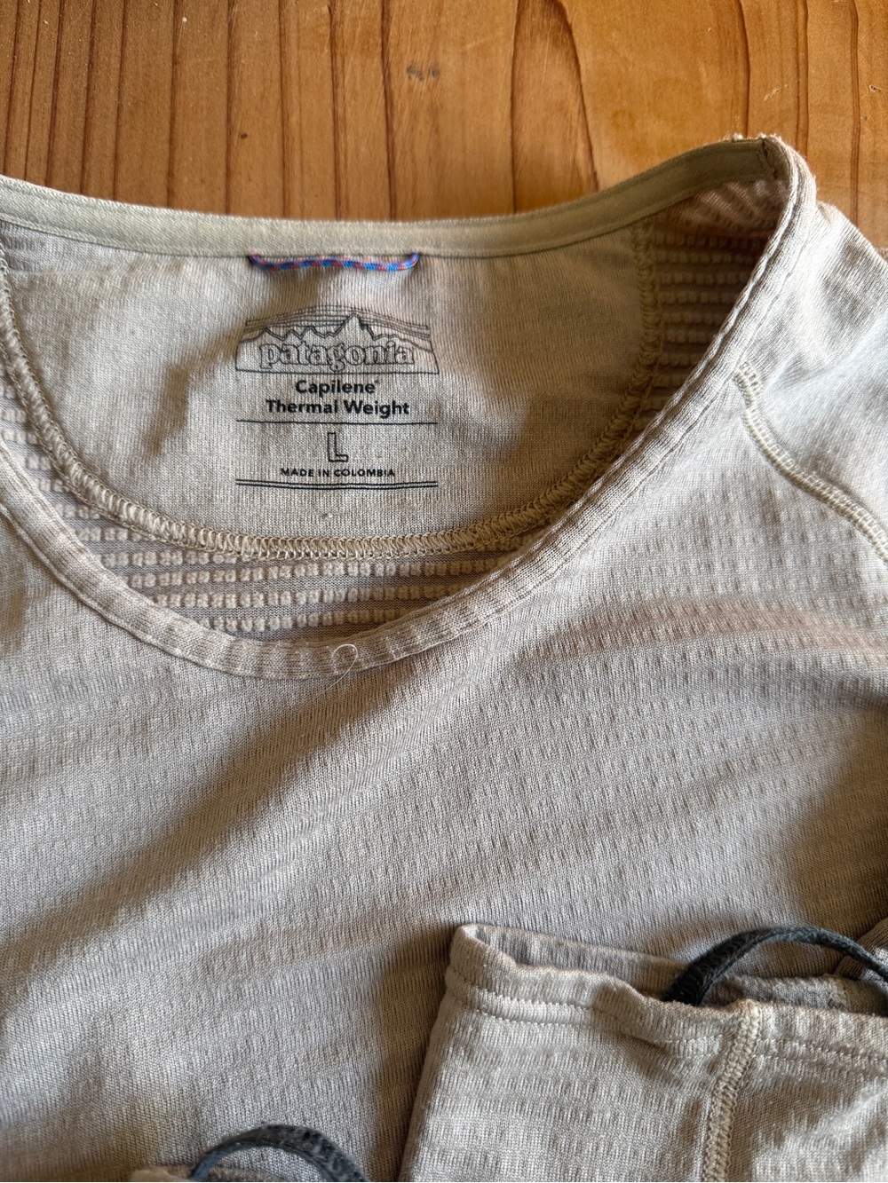 Patagonia Capilene Thermal-Weight Crew Shirt - Light Beige